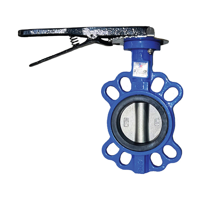 Butterfly Valve, Wafer Type, 16 BAR, Manual Lever