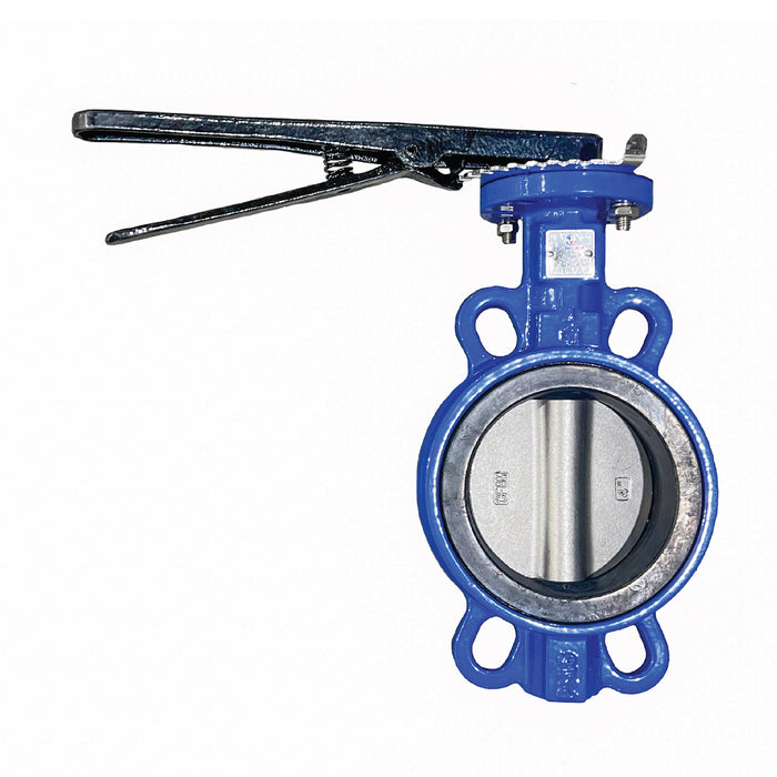 Butterfly Valve, Wafer Type, 16 BAR, Manual Lever