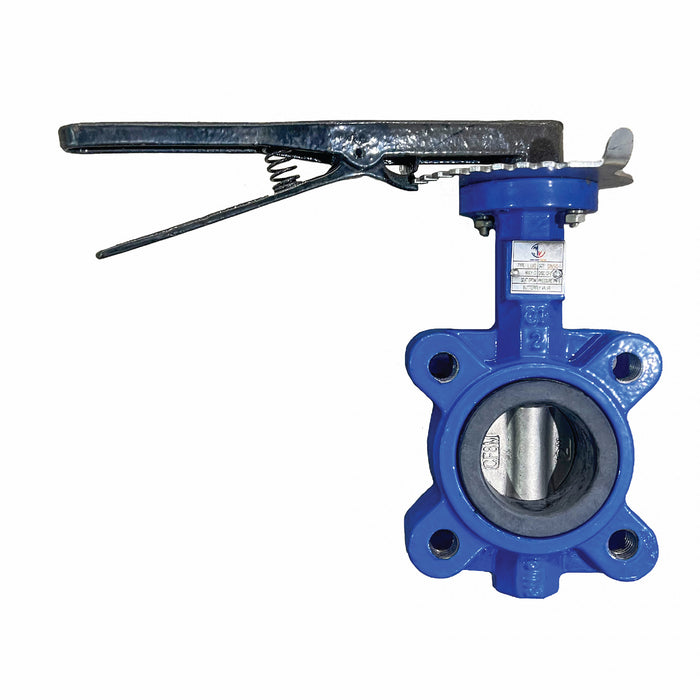 Butterfly Valve, Lugged Type, 16 BAR, Manual Lever