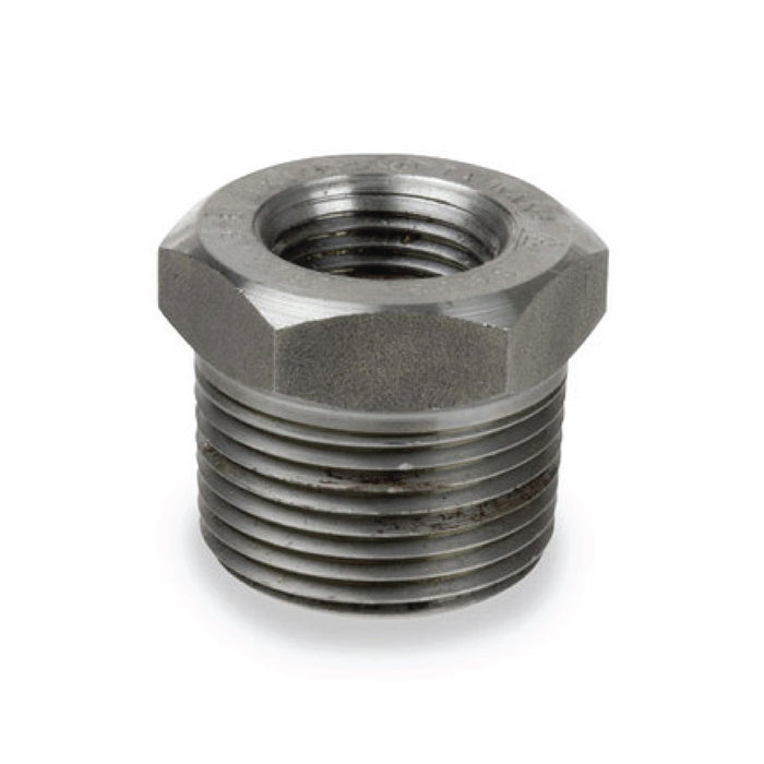 Hex Reducing Bush Threaded NPT, 3000#, Carbon Steel